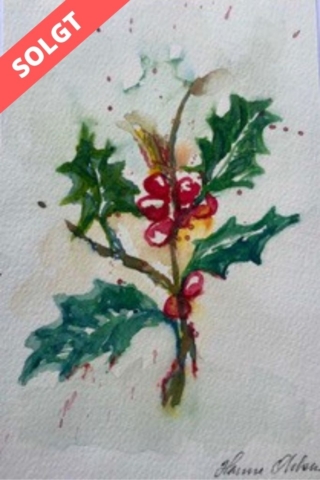 Blomst. Kort A5. 1stk 50 kr. 3 stk 100 kr.