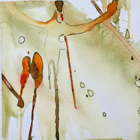 Fantasi. 20x20 cm. 1200kr.